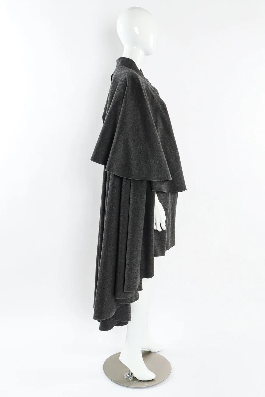 Tiered Cashmere Cape