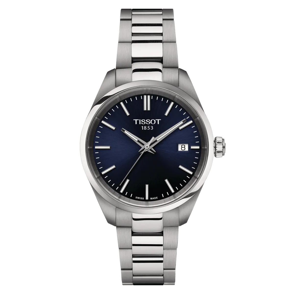 Tissot PR 100 34mm Blue Dial Stainless Steel Women's Watch T1502101104100