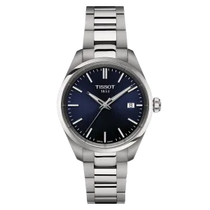Tissot PR 100 34mm Blue Dial Stainless Steel Women's Watch T1502101104100