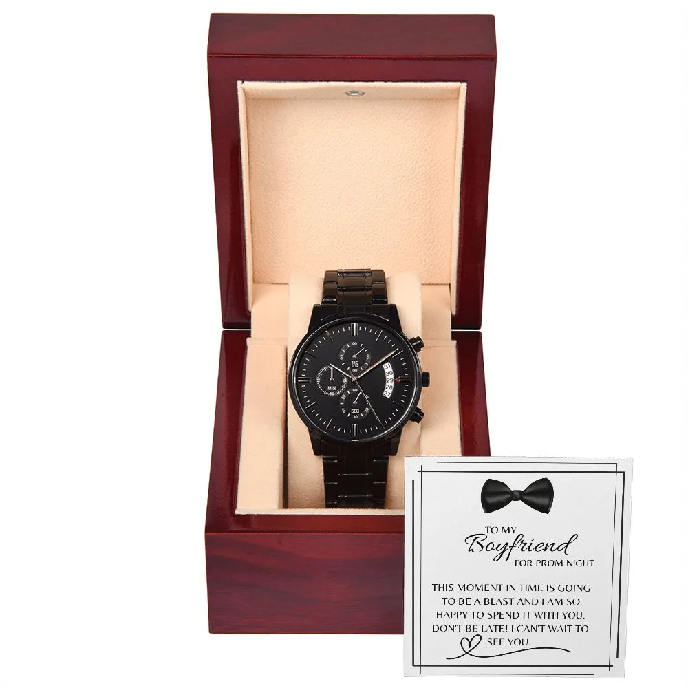To My Boyfriend | Prom Night | Chronograph Watch