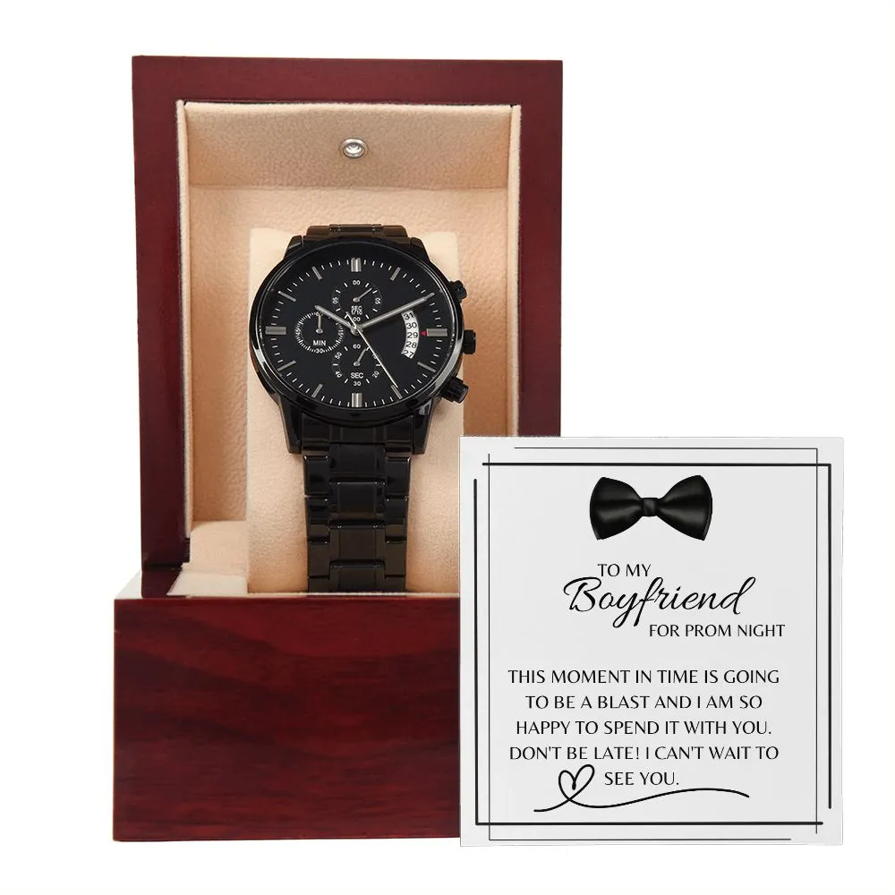 To My Boyfriend | Prom Night | Chronograph Watch