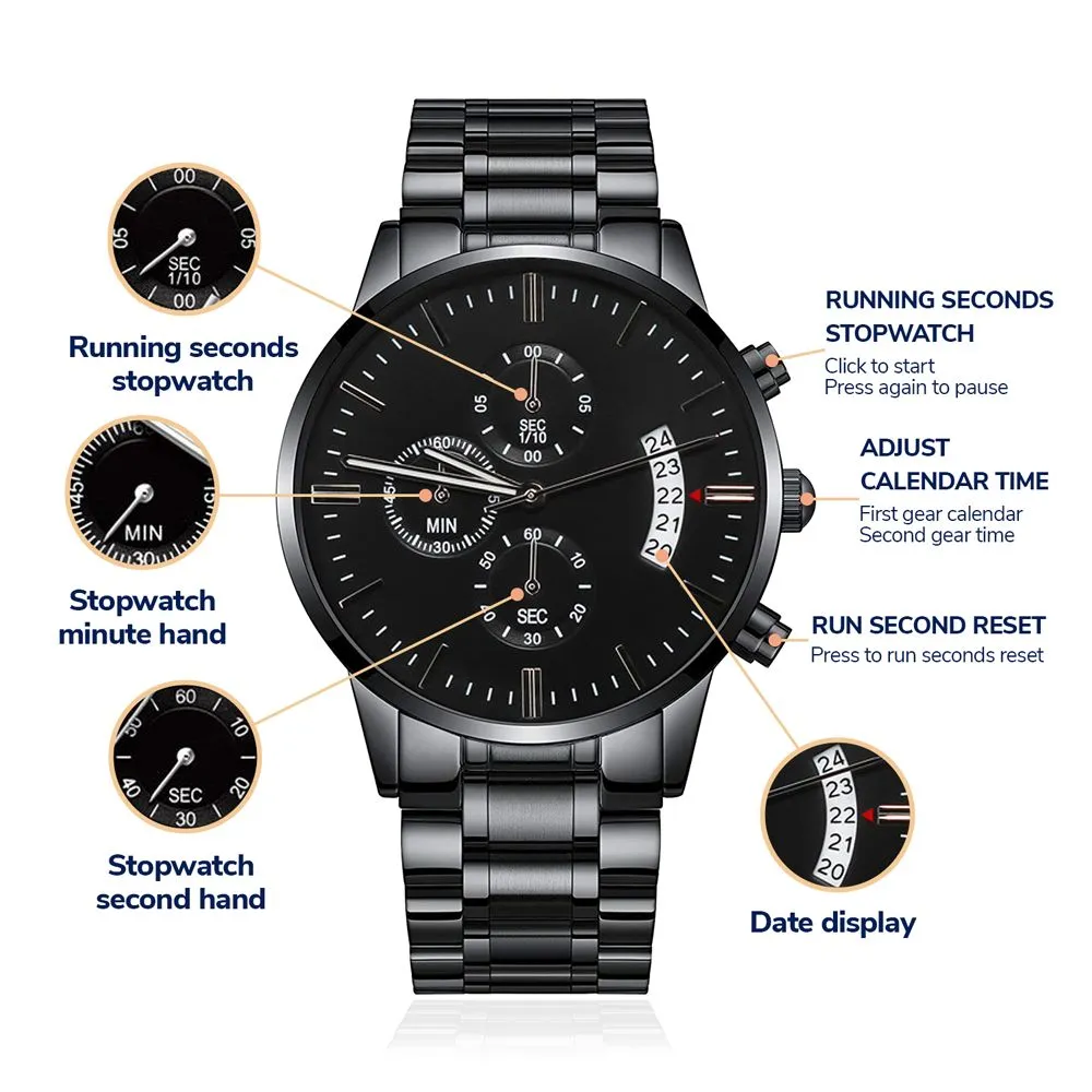 To My Dad Engraved Watch