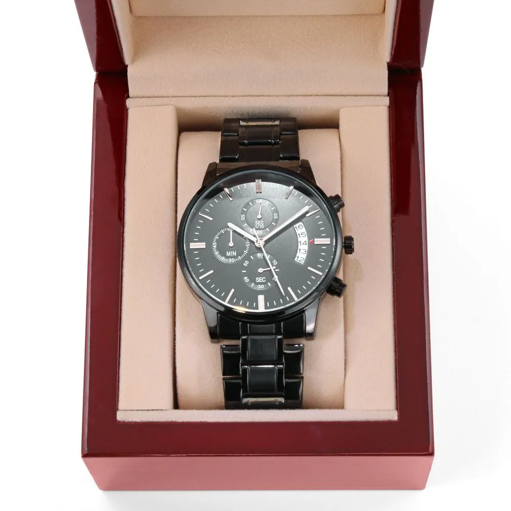 To My Dad Engraved Watch
