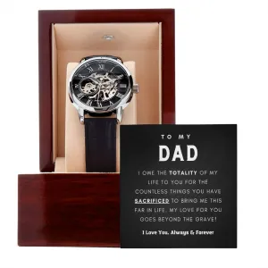 To My Dad, Thank You For Everything