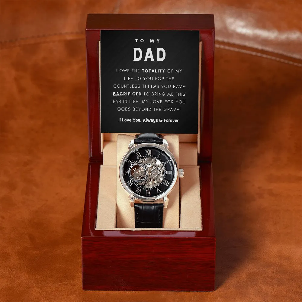 To My Dad, Thank You For Everything