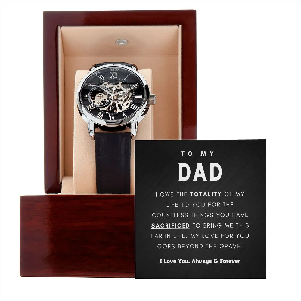 To My Dad, Thank You For Everything