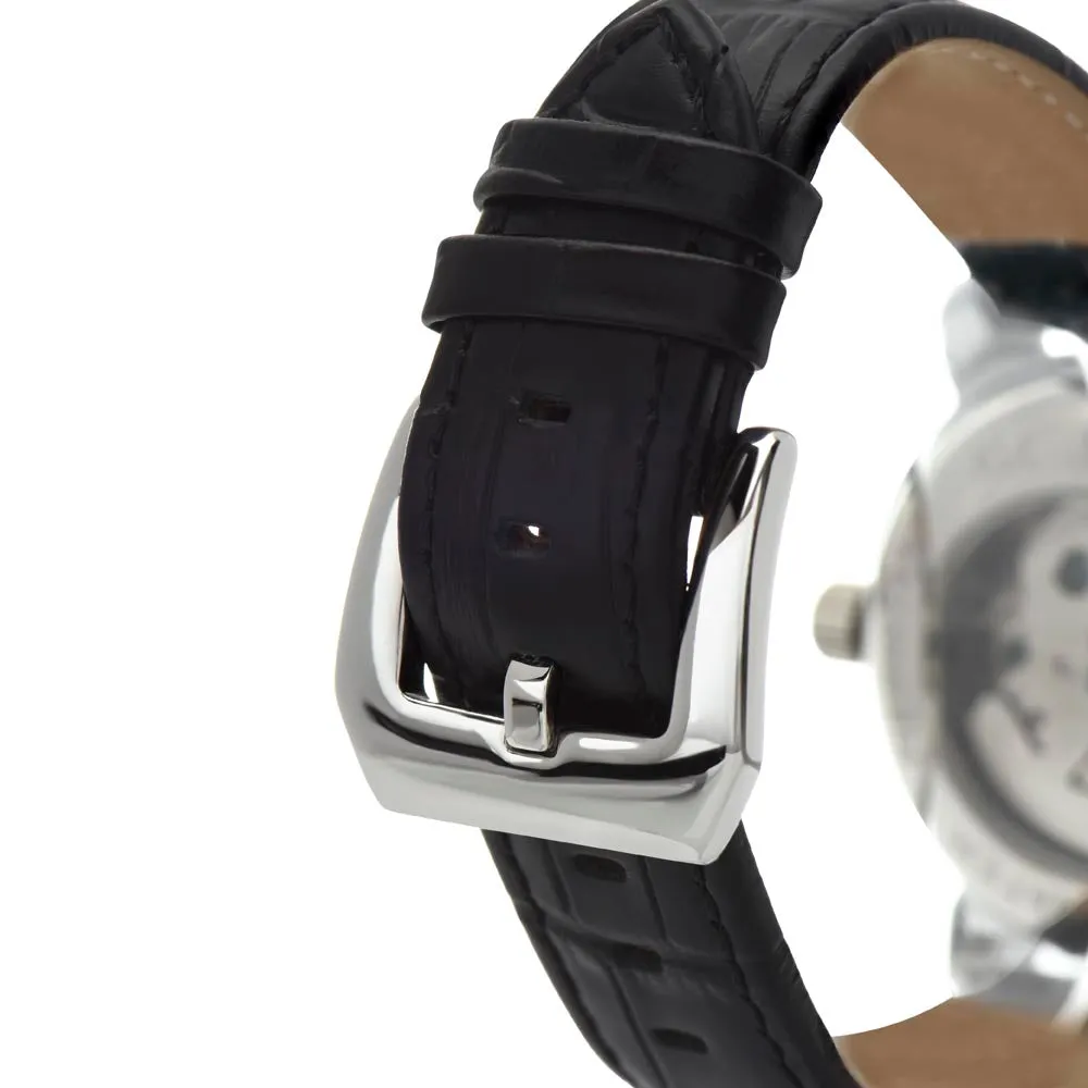 To My Husband | Love You More Than Yesterday | Luxury Openface Men's Watch With Genuine Leather Band