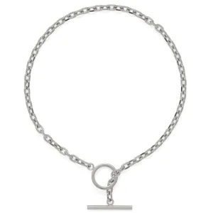 Toggle Necklace in Silver