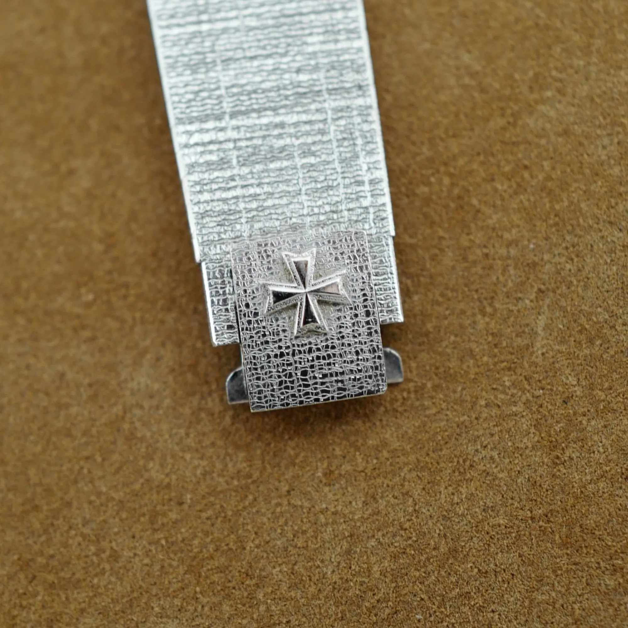 Vacheron Constantin White Gold Bracelet Watch with Diamonds and Opal Dial