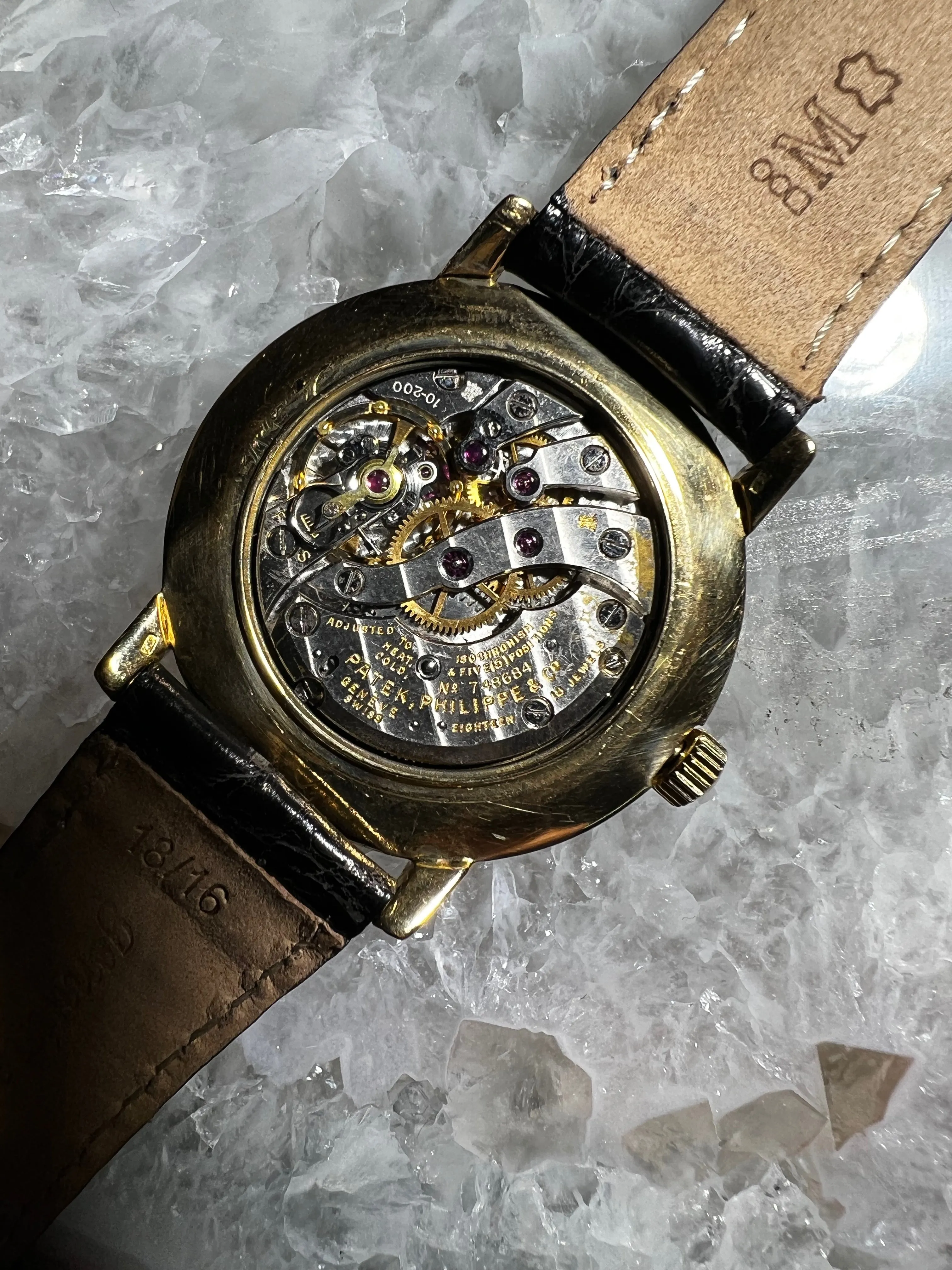 Vintage 1965 Patek Philippe Calatrava 2596 18KT Yellow Gold