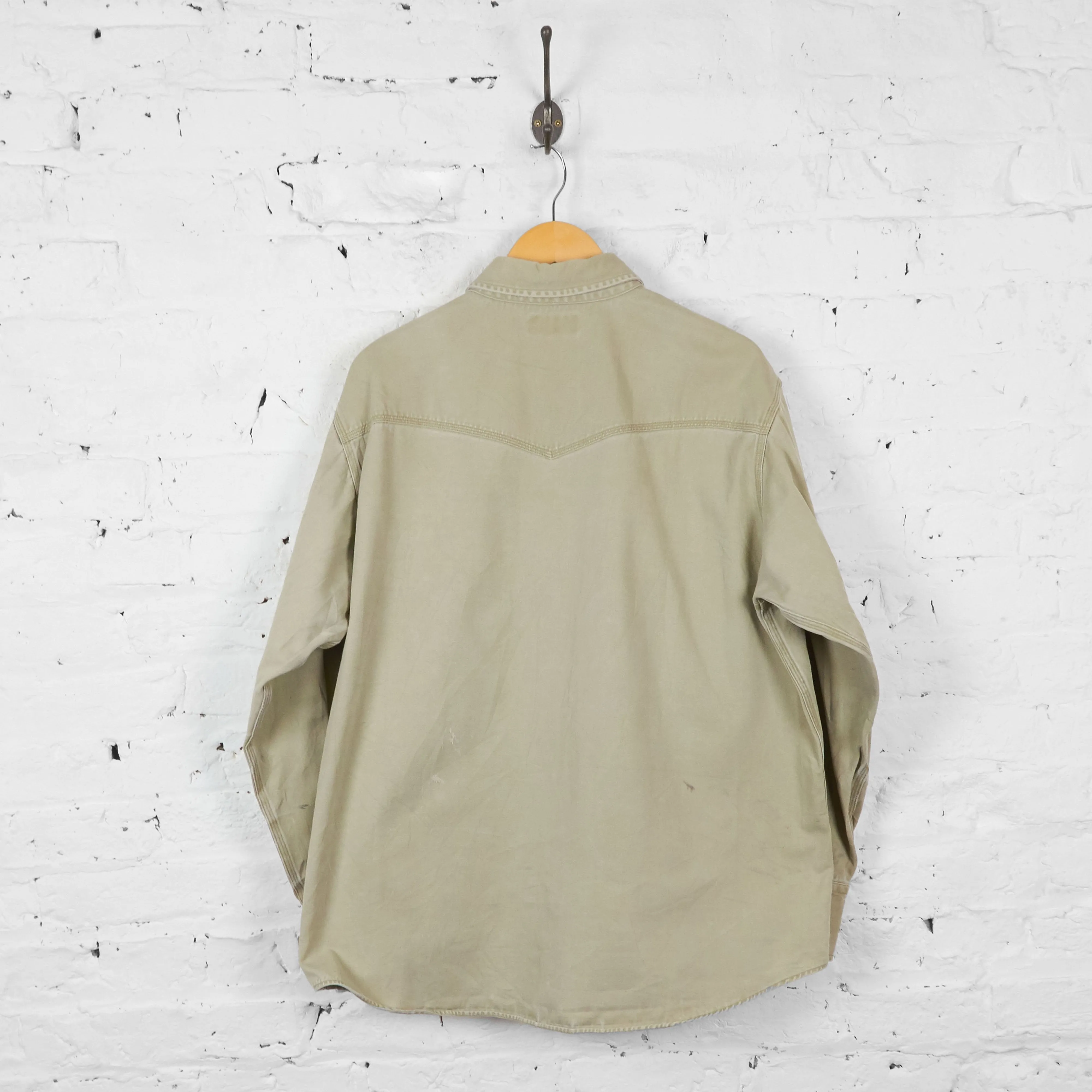 Vintage Carhartt Shirt - Cream - XL