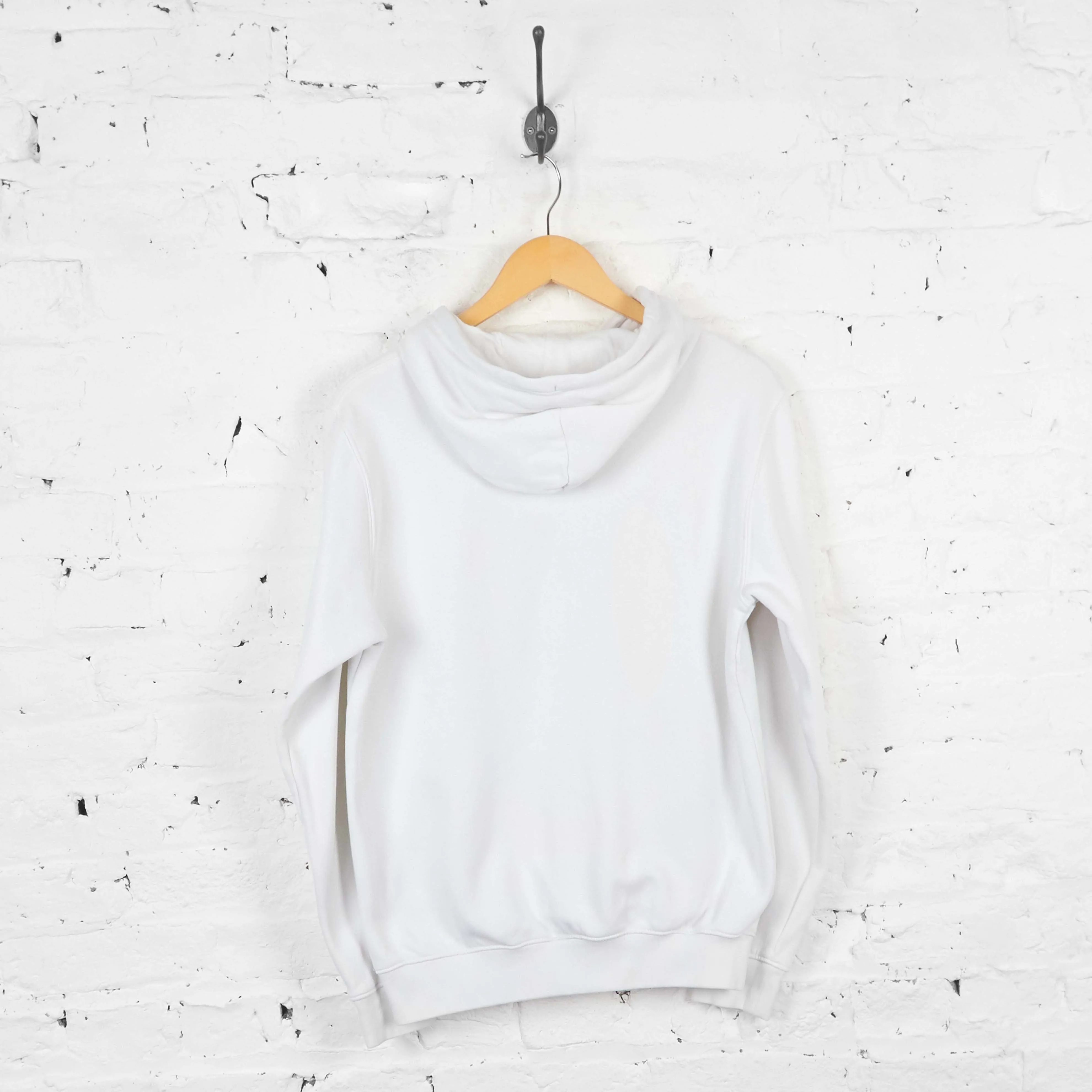 Vintage Champion Hoodie - White - S