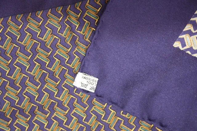 Vintage HERMES Silk Pocket Scarf