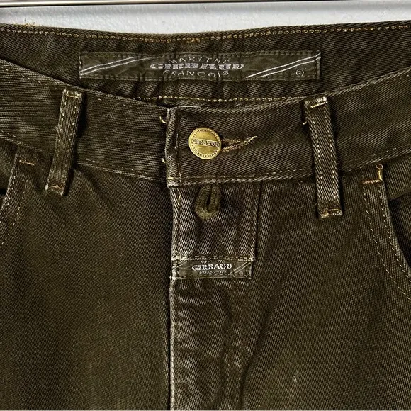 Vintage Marithe Francois Girbaud Women's Brown High Rise Tapered Jeans 28x30