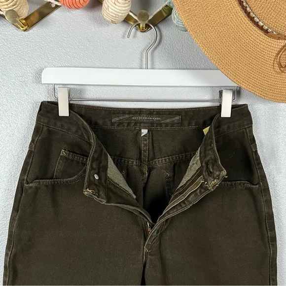 Vintage Marithe Francois Girbaud Women's Brown High Rise Tapered Jeans 28x30
