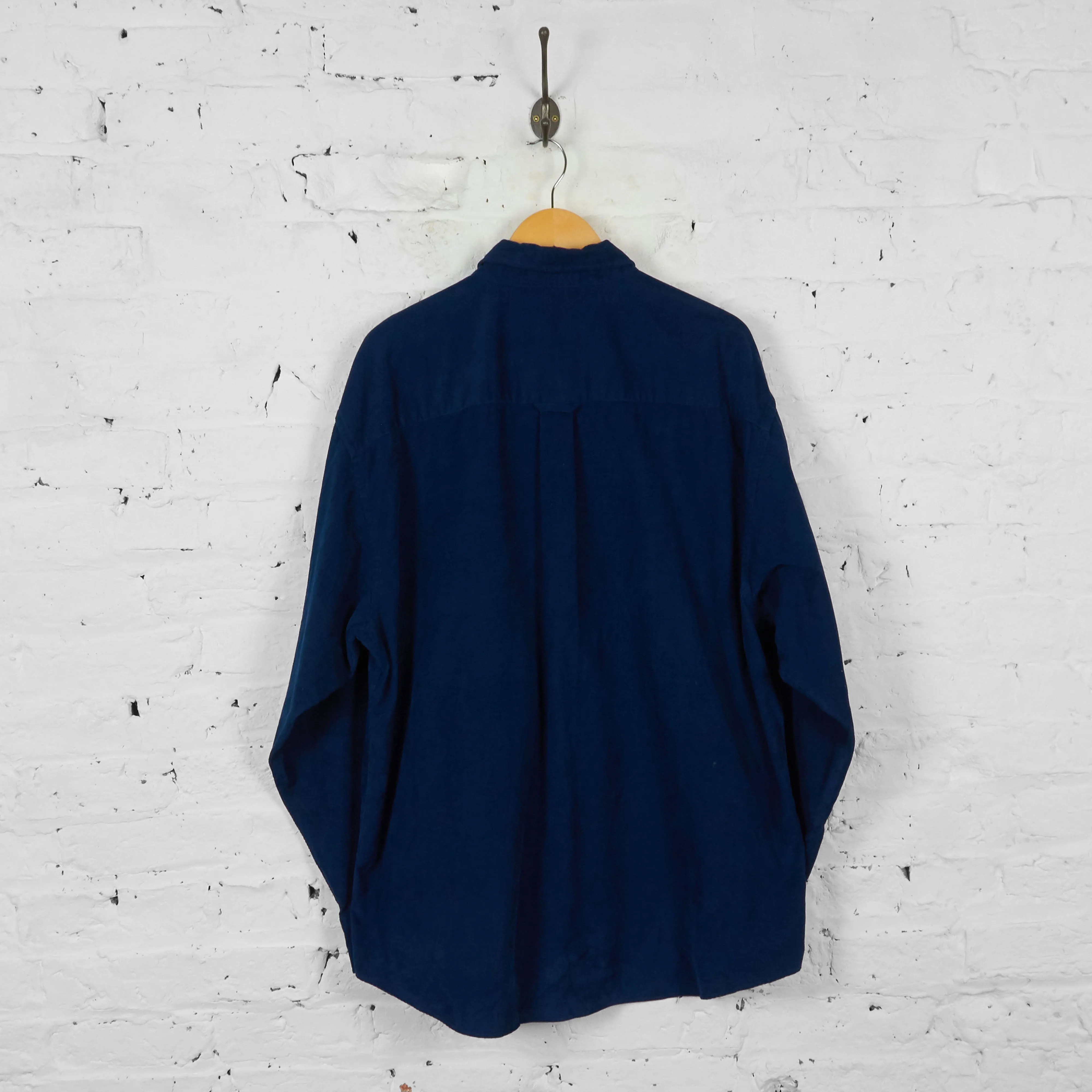 Vintage Pendleton Shirt - Navy - XL