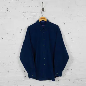Vintage Pendleton Shirt - Navy - XL
