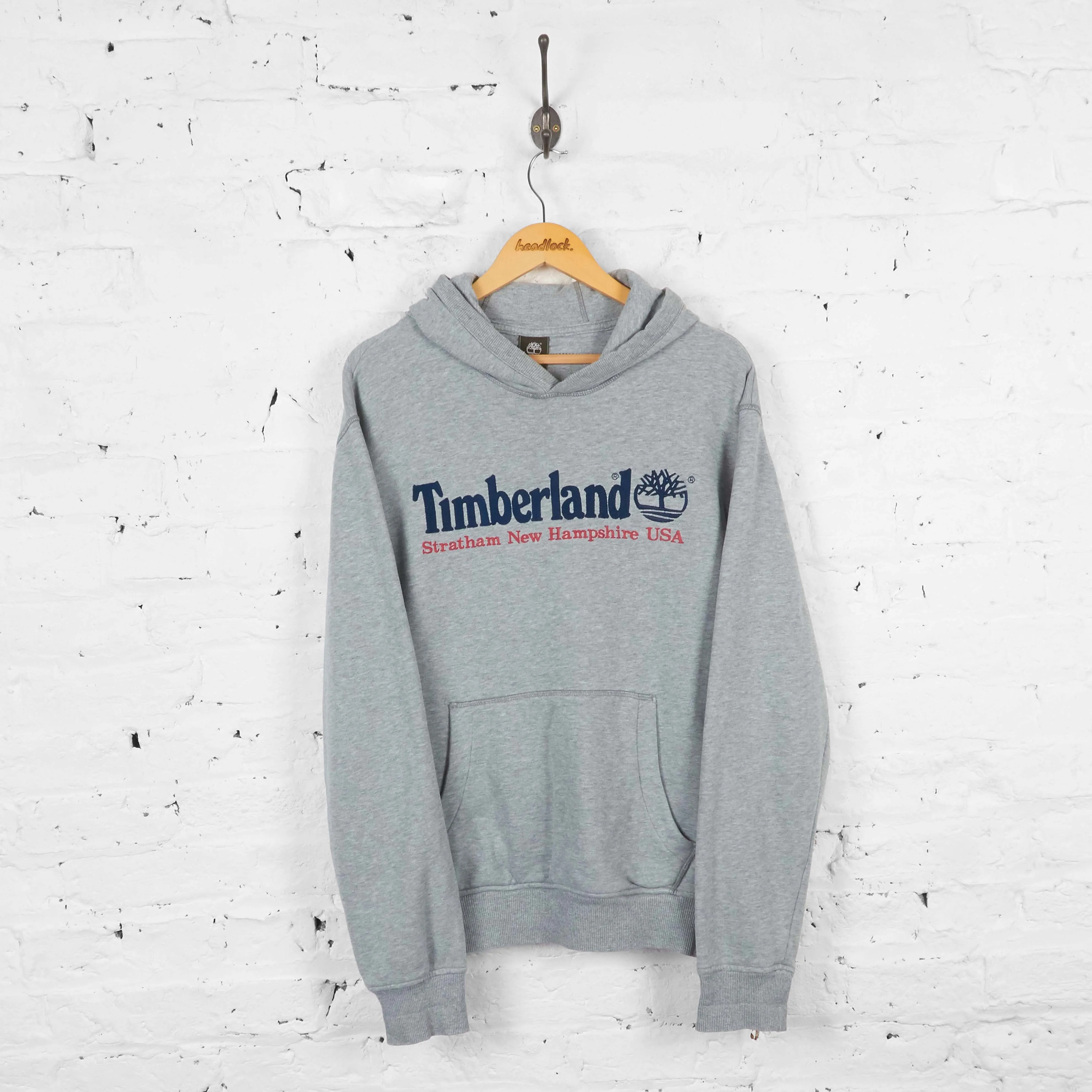 Vintage Timberland Hoodie - Grey - M
