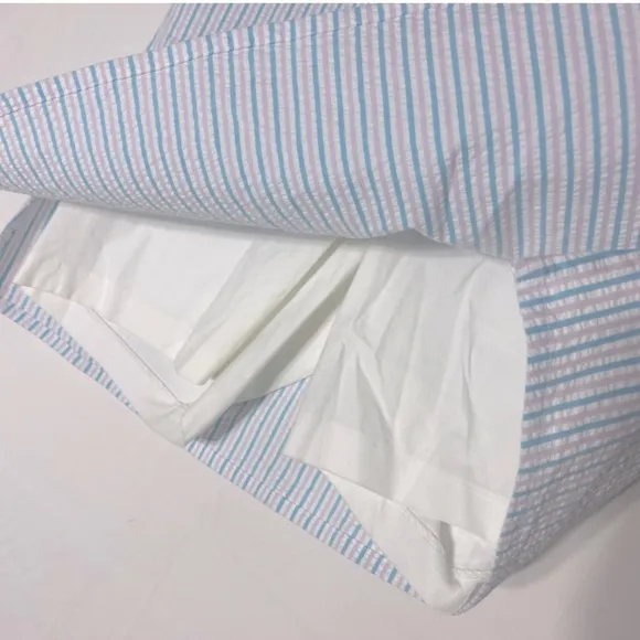 Vintage Tommy Hilfiger Pastel Striped Seersucker Activewesr Skort 6