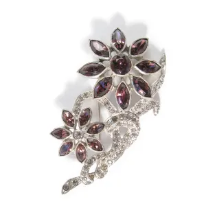 Violet Marquise Boutonniére