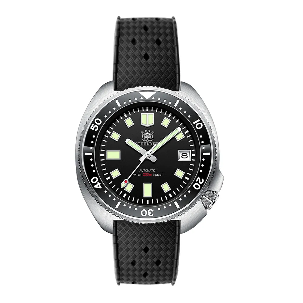★WelcomeDeals★Steeldive SD1970 6105 Turtle Diver Watch V2