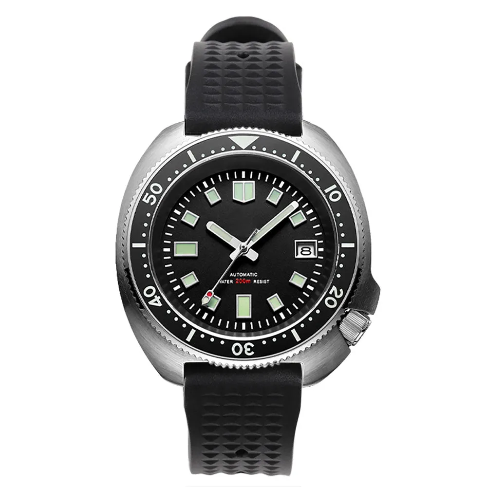 ★WelcomeDeals★Steeldive SD1970 6105 Turtle Diver Watch V2