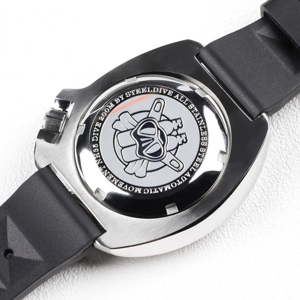 ★WelcomeDeals★Steeldive SD1970 6105 Turtle Diver Watch V2