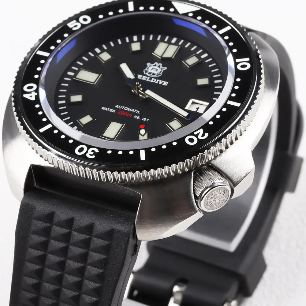 ★WelcomeDeals★Steeldive SD1970 6105 Turtle Diver Watch V2