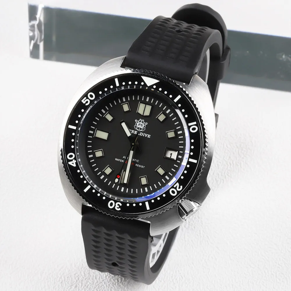 ★WelcomeDeals★Steeldive SD1970 6105 Turtle Diver Watch V2