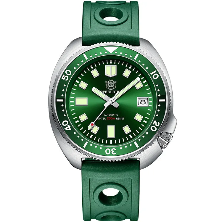 ★WelcomeDeals★Steeldive SD1970 6105 Turtle Diver Watch V2