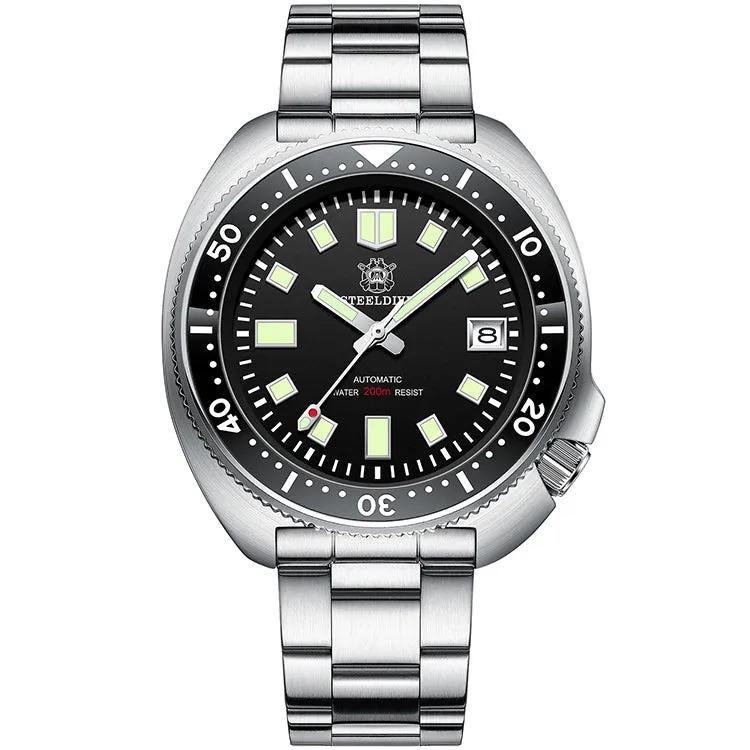 ★WelcomeDeals★Steeldive SD1970 6105 Turtle Diver Watch V2