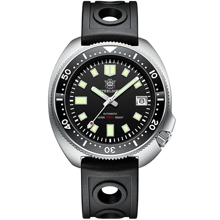 ★WelcomeDeals★Steeldive SD1970 6105 Turtle Diver Watch V2
