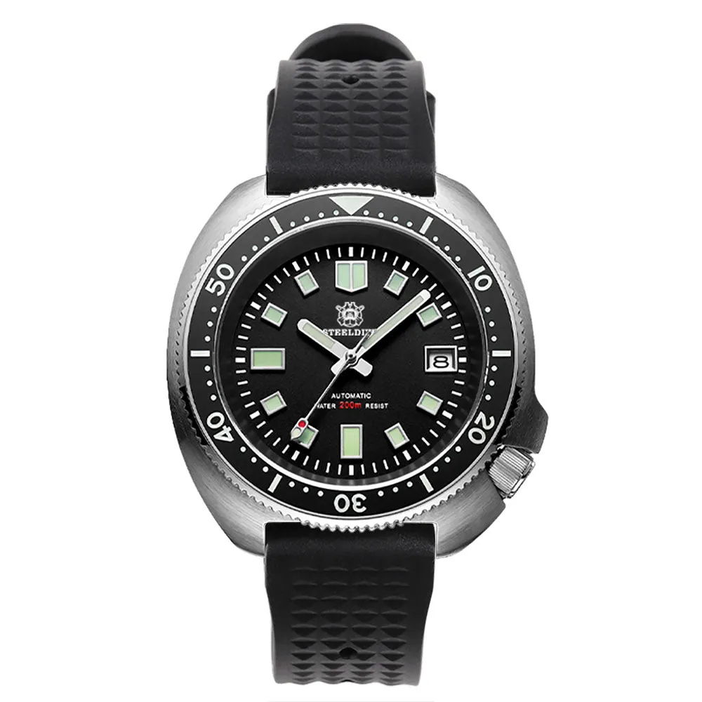 ★WelcomeDeals★Steeldive SD1970 6105 Turtle Diver Watch V2