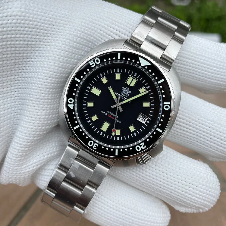 ★WelcomeDeals★Steeldive SD1970 6105 Turtle Diver Watch V2