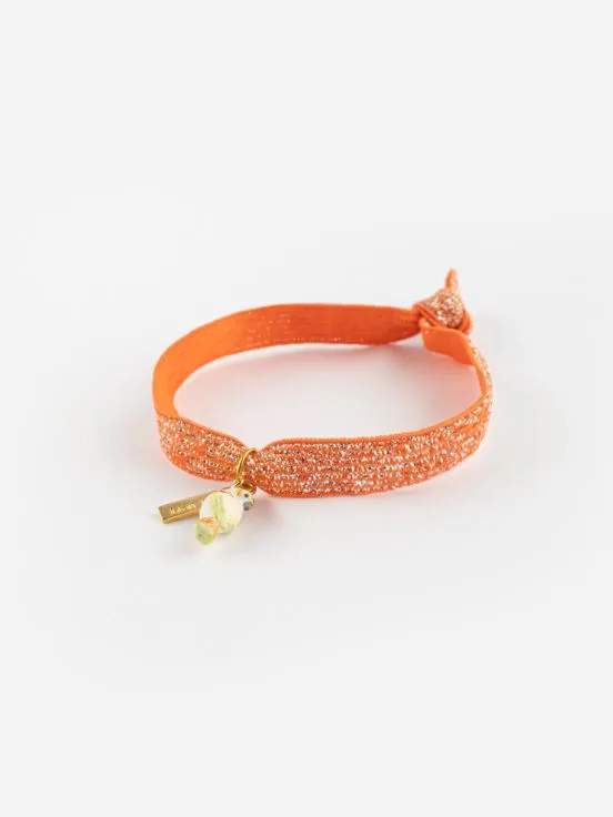 WHITE BUDGERIGAR TWISTBAND BRACELET