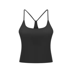 Y Shaped Strap Yoga Tank Top