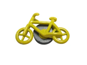 Yellow Bicycle Magnet