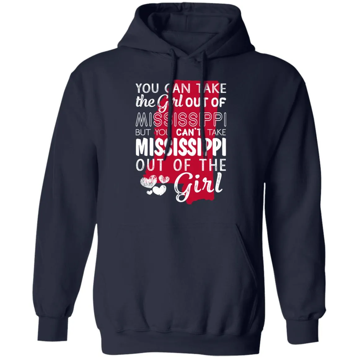 You Can't Take Mississippi Out Of The Girl T-Shirt